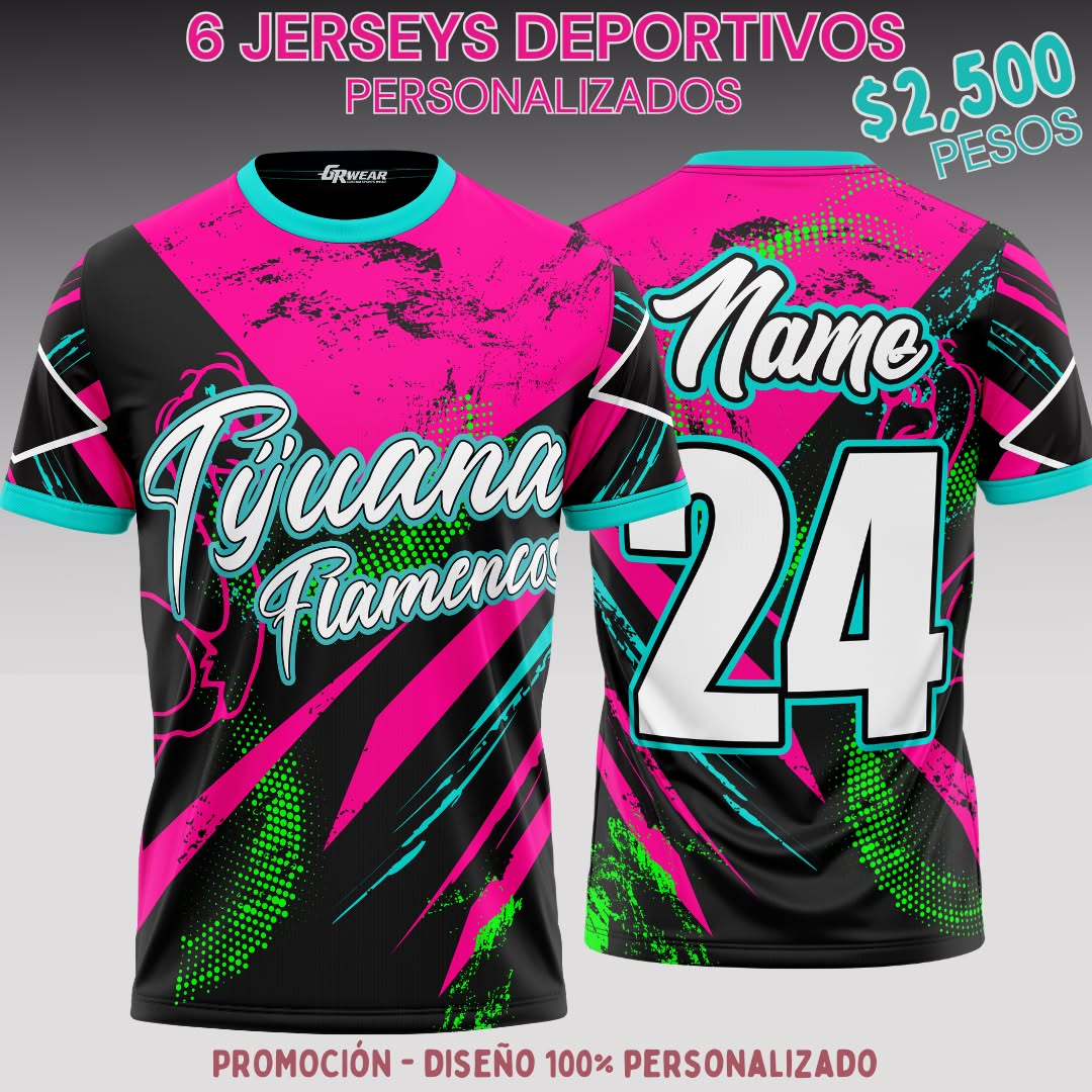 Jersey deportivo sublimado