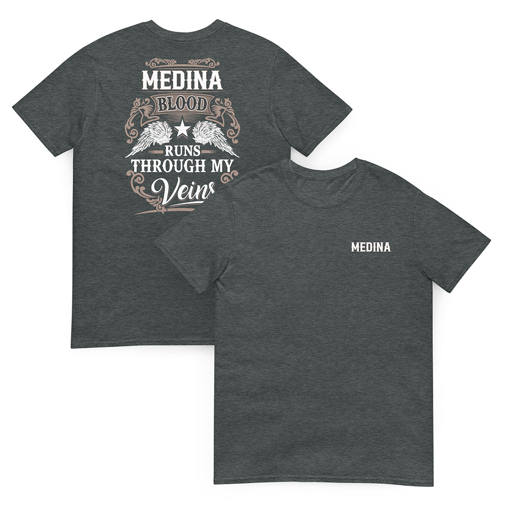 Playera personalizada con estampado DTF al frente y espalda